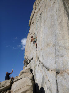 Klettern an der Küste Klettern an der Küste